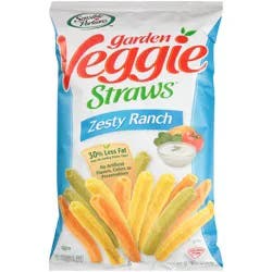 Sensible Portions Garden Veggie Straws Zesty Ranch Vegetable & Potato Snack 16 oz. Bag