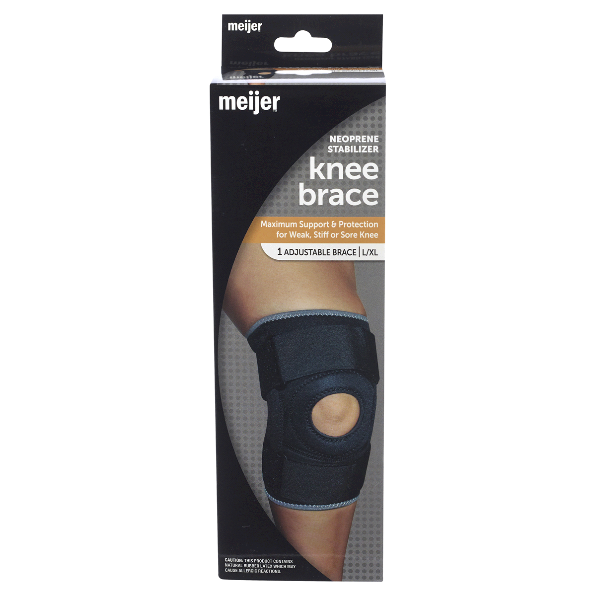 slide 1 of 3, Meijer Knee Stabilizer Brace Small/Medium, 1 ct