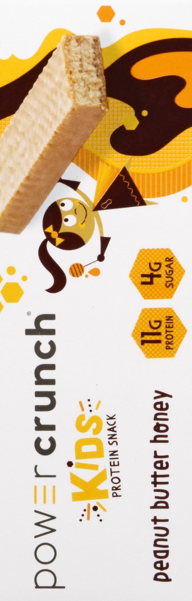 slide 10 of 13, Power Crunch Kids Peanut Butter Honey Protein Snack Bar 5 ea, 5 ct