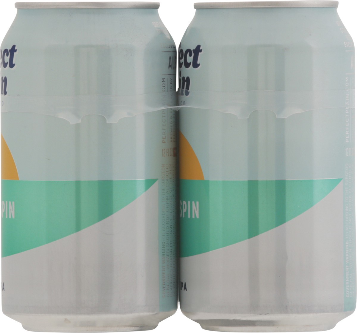 slide 3 of 11, Perfect Plain Brewing Co Hazy IPA Citra Spin Beer 6 - 12 fl oz Cans, 6 ct; 12 oz