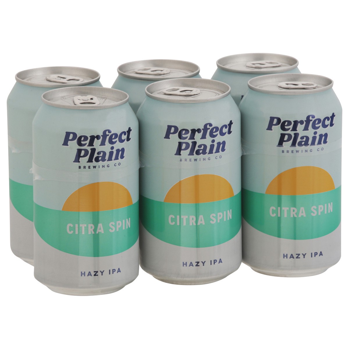 slide 2 of 11, Perfect Plain Brewing Co Hazy IPA Citra Spin Beer 6 - 12 fl oz Cans, 6 ct; 12 oz