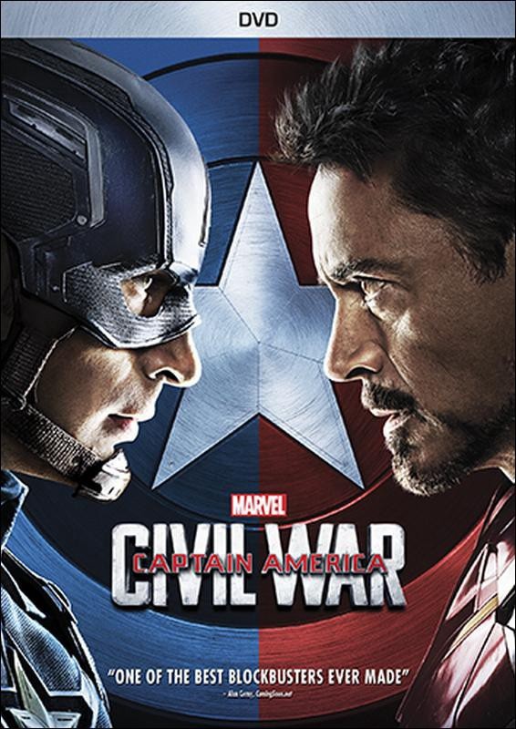 slide 1 of 1, Marvel's Captain America: Civil War (DVD), 1 ct