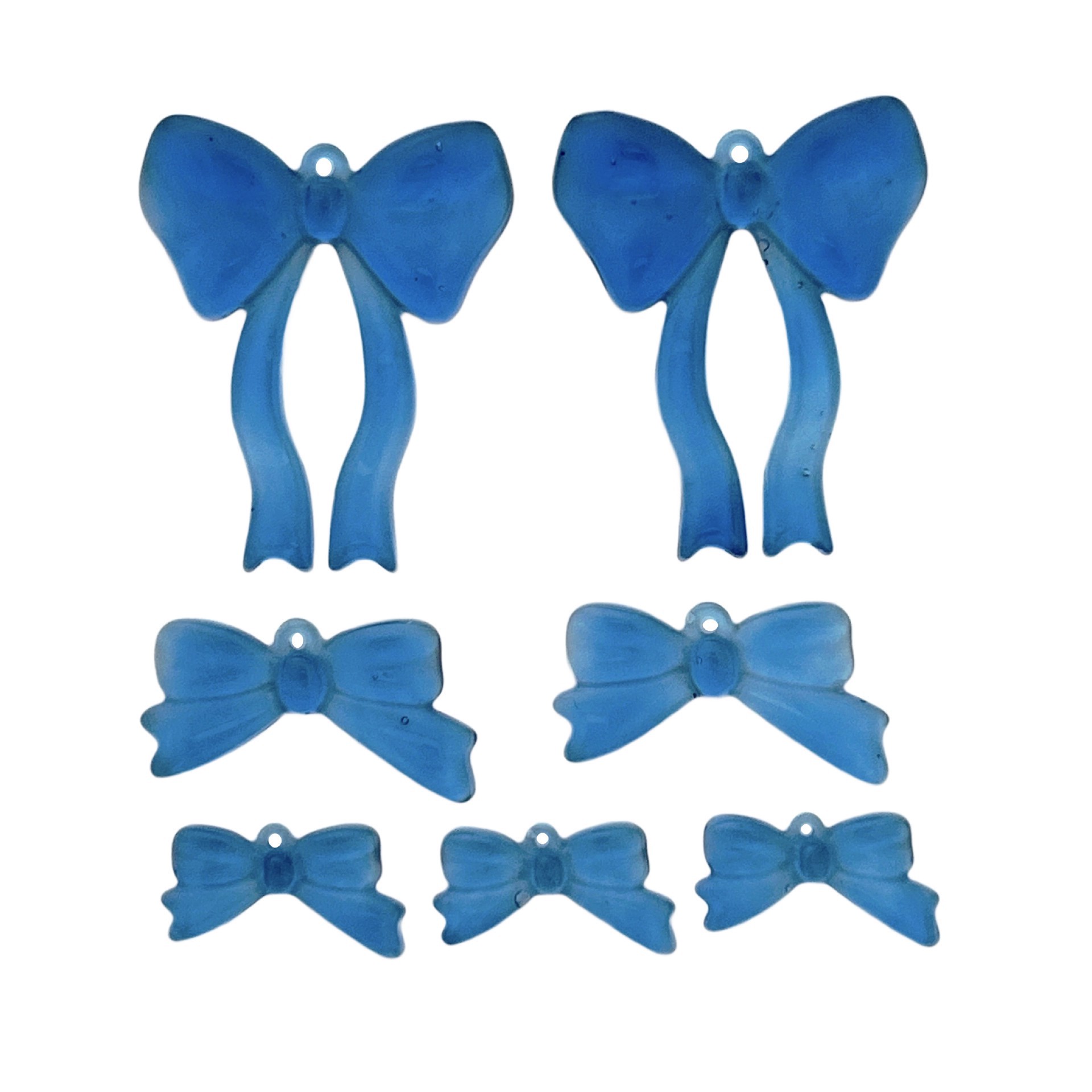 slide 3 of 5, Blue Moon Studio Uv Resin Craft Bows Mold, 3.15 in x 3.54 in x 0.47 in