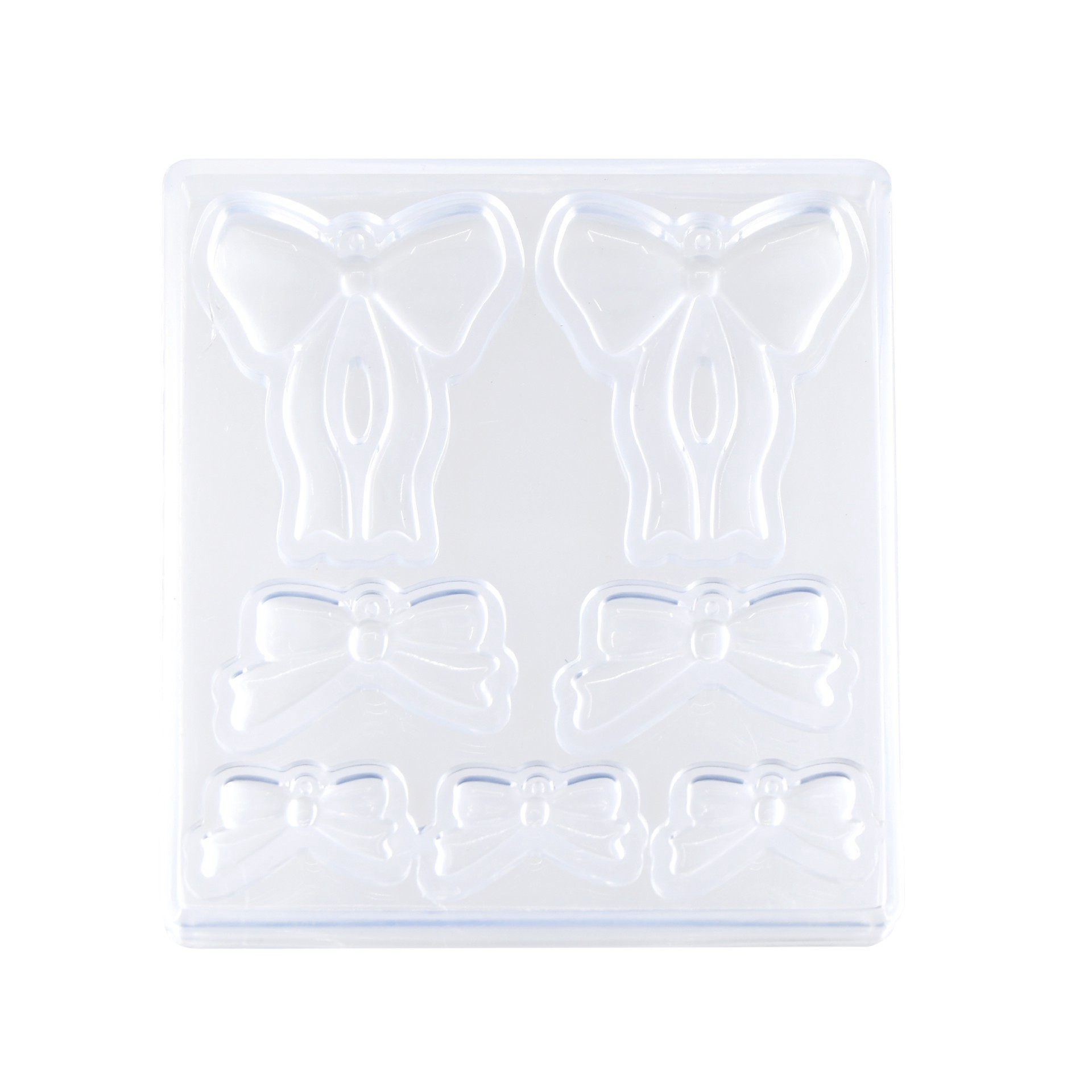 slide 4 of 5, Blue Moon Studio Uv Resin Craft Bows Mold, 3.15 in x 3.54 in x 0.47 in