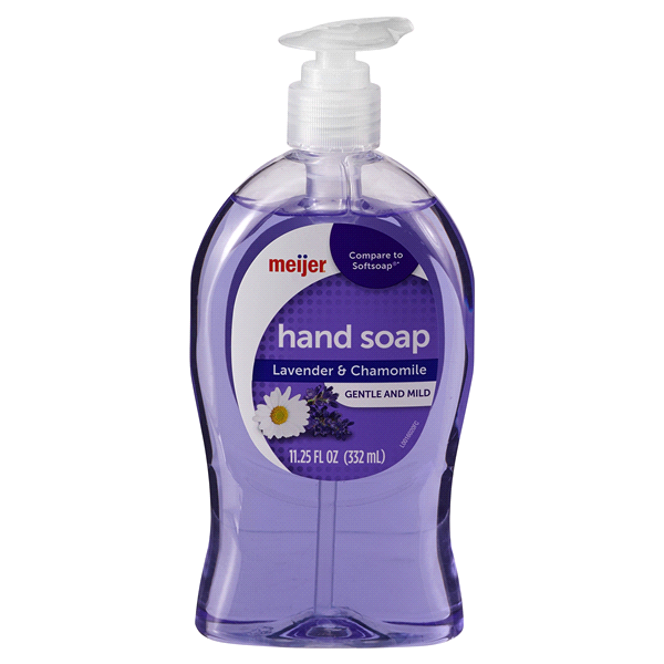 slide 1 of 2, Meijer Lavender & Chamomile Hand Soap, 11.25 oz