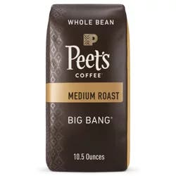 Peet's Coffee, Big Bang Medium Roast Whole Bean Coffee - 10.5oz Bag