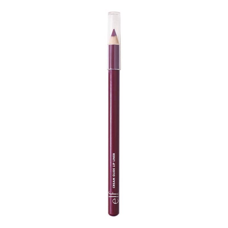 slide 2 of 12, e.l.f. Cream Glide Lip Liner - Plum & Get it - 0.03oz, 0.03 oz