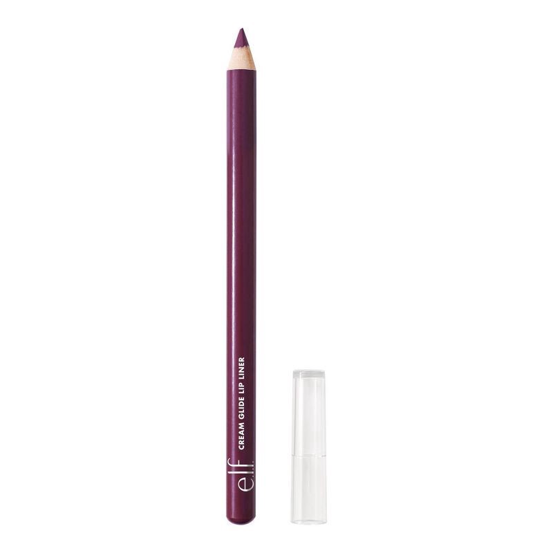 slide 1 of 12, e.l.f. Cream Glide Lip Liner - Plum & Get it - 0.03oz, 0.03 oz