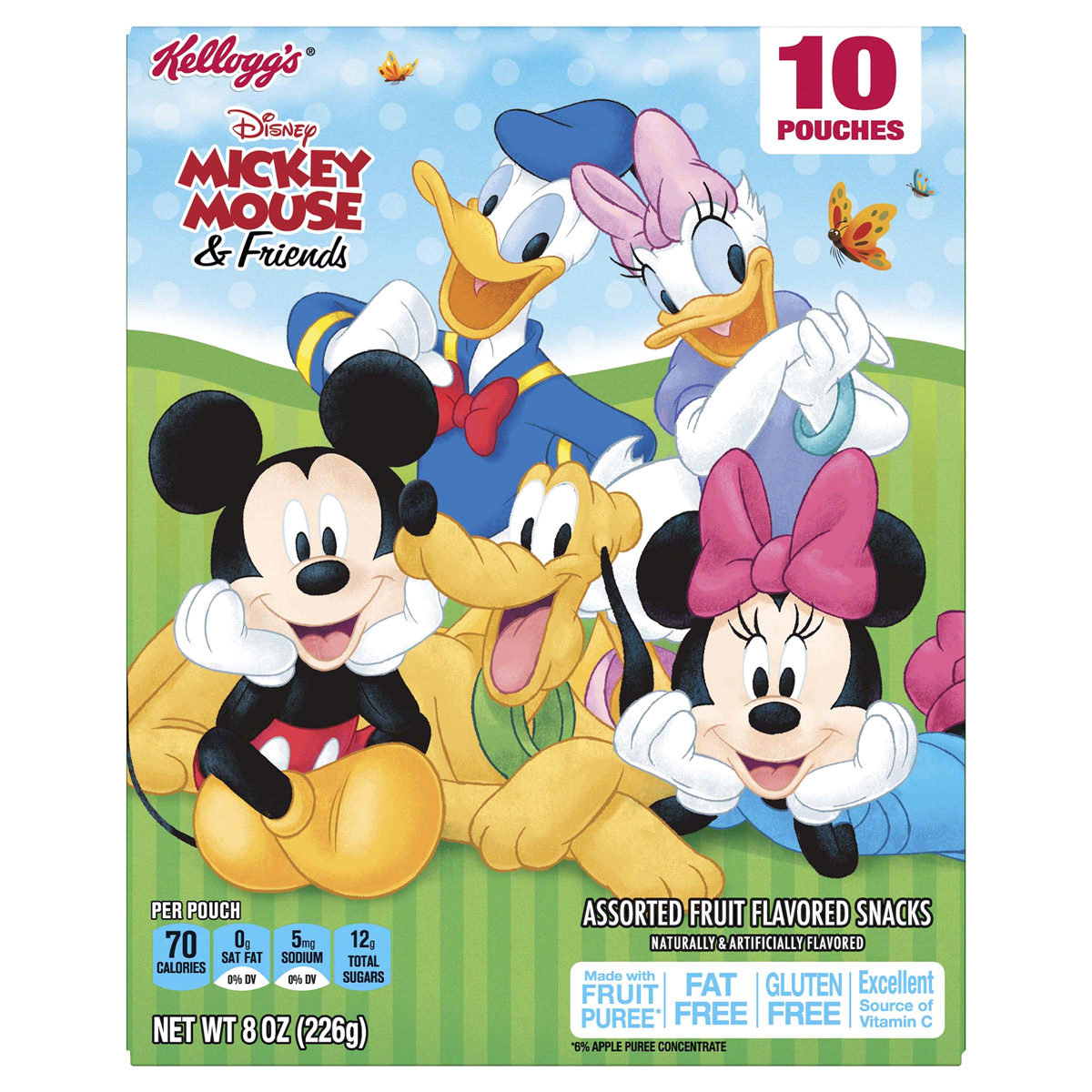 slide 1 of 1, Disney Mickey And Friends Fruit Snacks, 8 oz