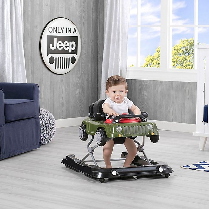 slide 2 of 6, Jeep Classic Wrangler 3-in-1 Grow With Me Walker - Green, 1 ct