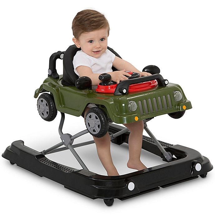 slide 5 of 6, Jeep Classic Wrangler 3-in-1 Grow With Me Walker - Green, 1 ct