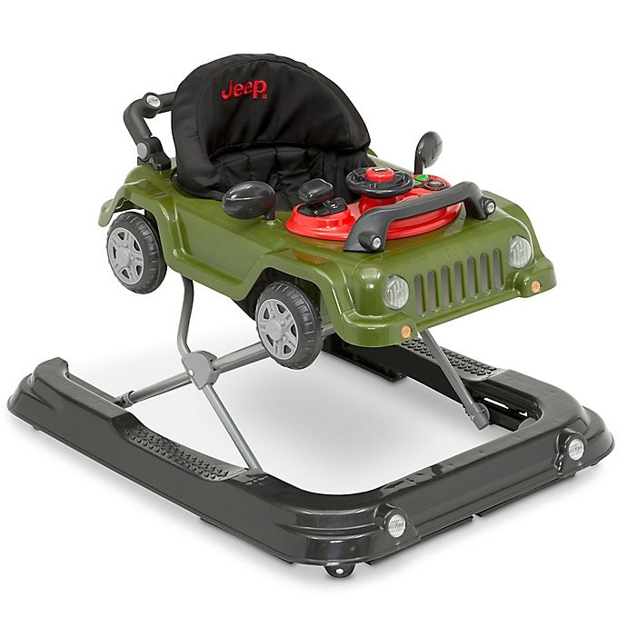 slide 1 of 6, Jeep Classic Wrangler 3-in-1 Grow With Me Walker - Green, 1 ct