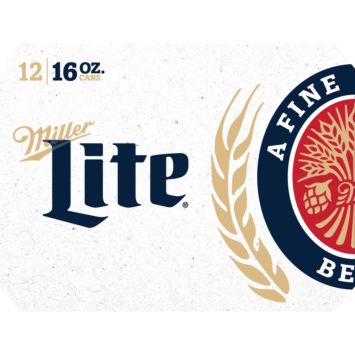 slide 3 of 7, Miller Lite American Light Lager Beer, 4.2% ABV, 12-pack, 16-oz beer cans, 384 oz