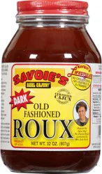 Savoie's Old Fashioned Dark Roux 32 oz
