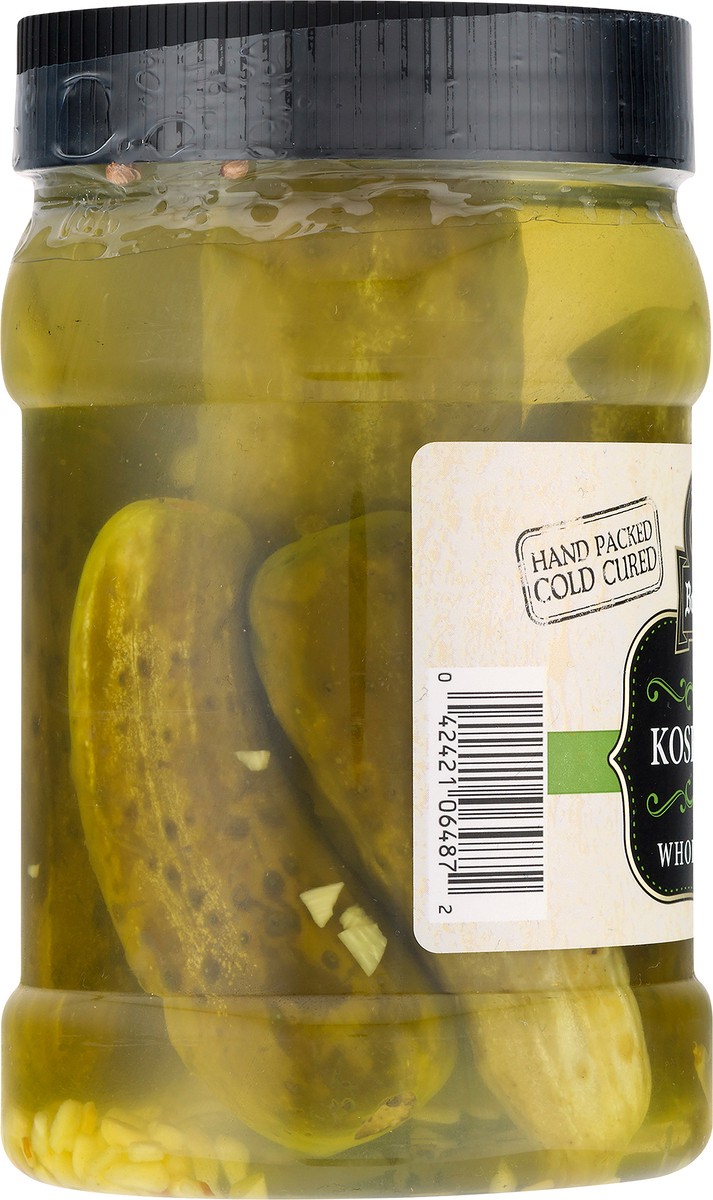 slide 7 of 9, Boar's Head Kosher Dill Whole Pickles, 26 oz