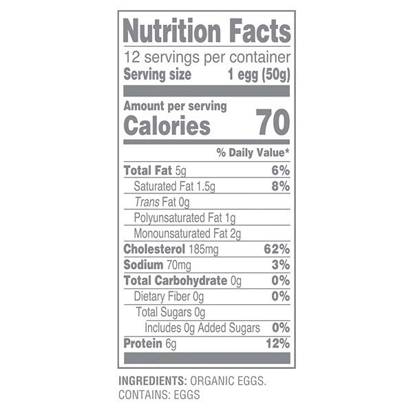 slide 7 of 29, True Goodness Organic Free Range Eggs Dozen, 12 ct