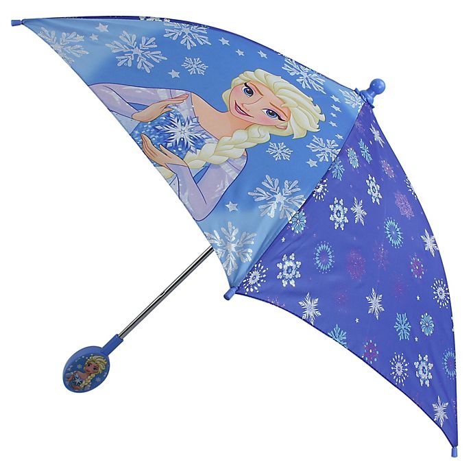 slide 2 of 2, Disney Frozen Umbrella - Blue, 1 ct