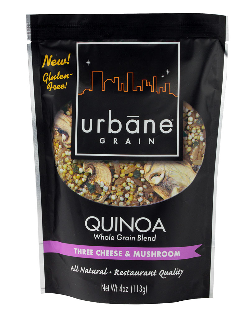 slide 1 of 1, Urbane Grain Three Cheese & Mushroom Quinoa, 4 oz