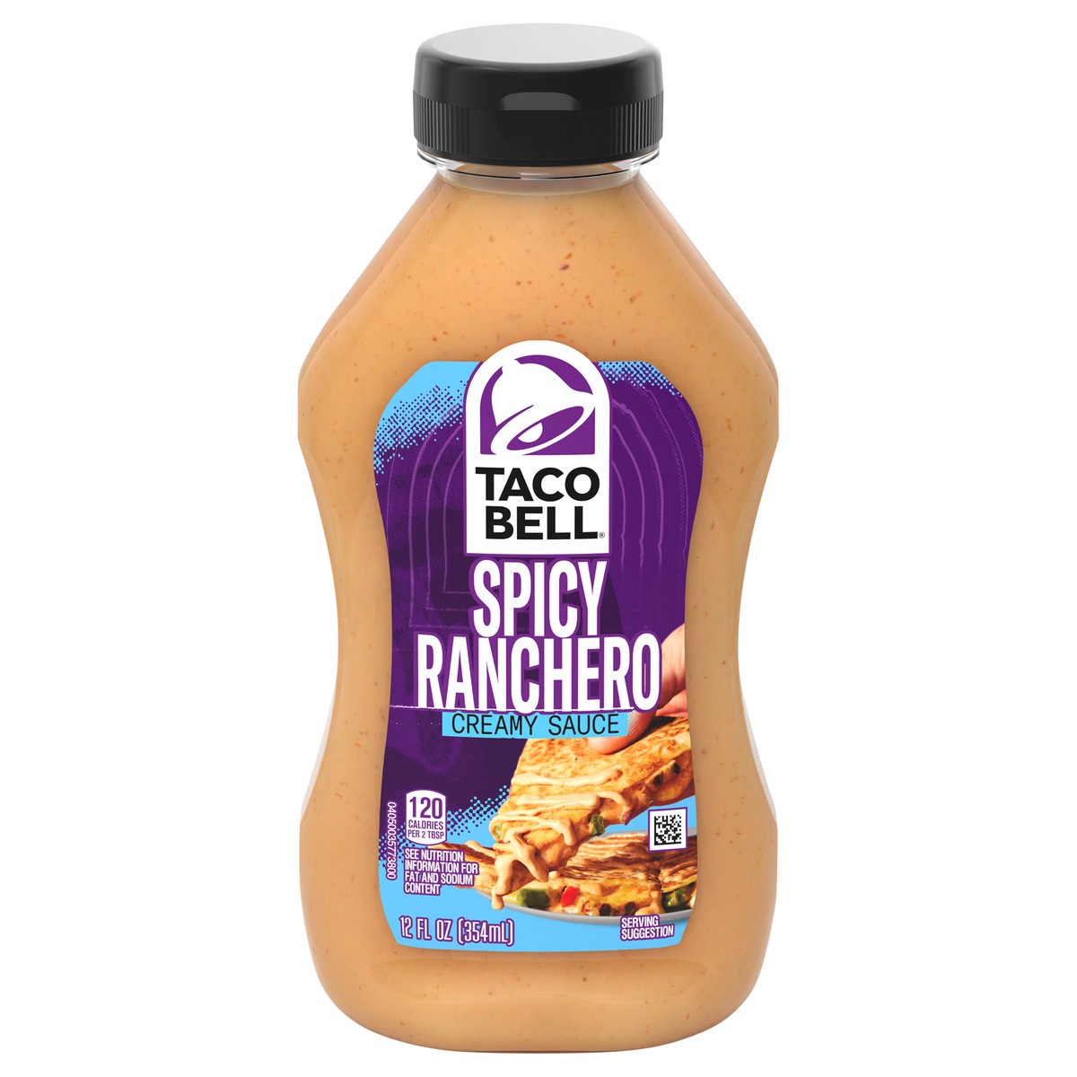 slide 1 of 1, Taco Bell Creamy Spicy Ranchero Sauce, 12 fl oz Bottle, 12 fl oz