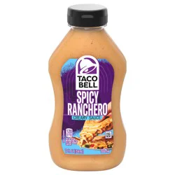 Taco Bell Creamy Spicy Ranchero Sauce, 12 fl oz Bottle