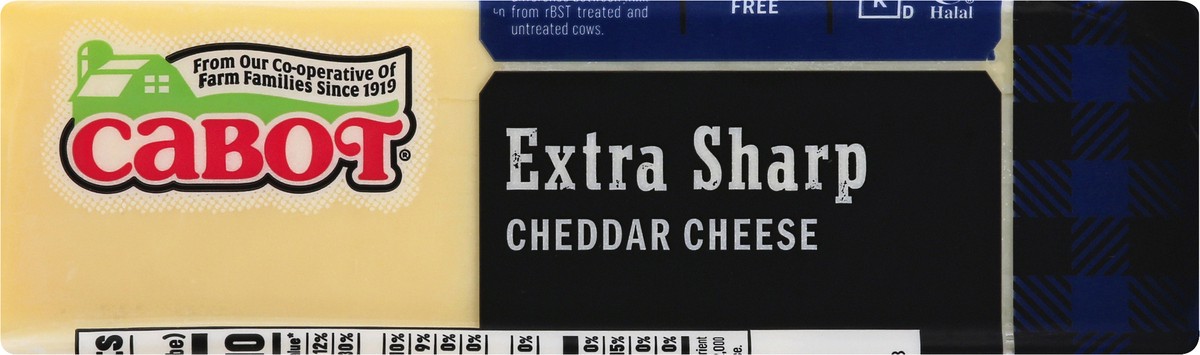 slide 3 of 10, Cabot Extra Sharp White Cheddar Cheese, 2 lb