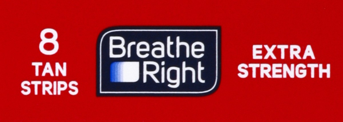 slide 4 of 4, Breathe Right Nasal Strips, 8 ct