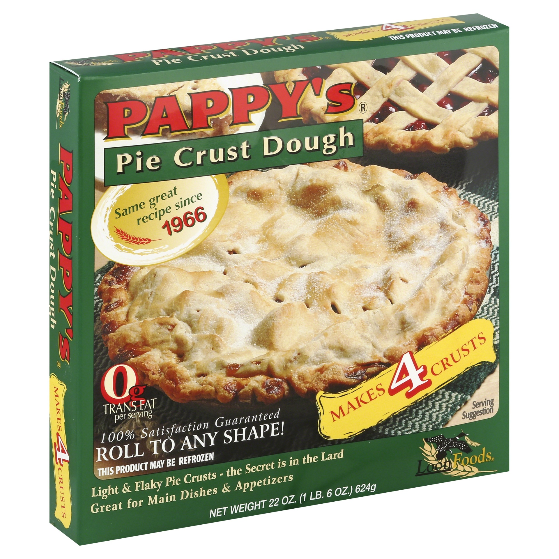 slide 1 of 1, Pappy's Pie Crust, 22 oz