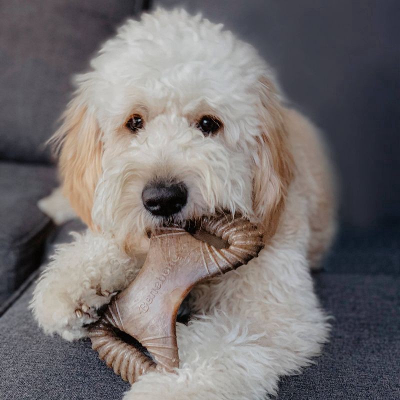 slide 3 of 5, Benebone Figure 8 Large Dog Chew, MED
