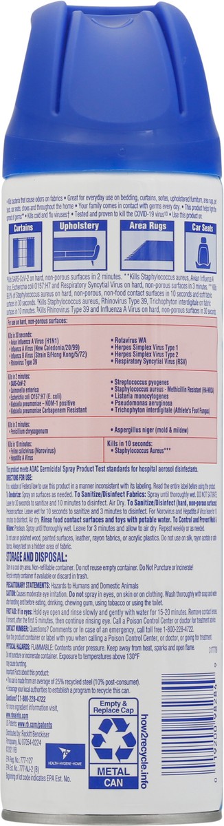 slide 4 of 9, Lysol Sundrenched Linen Scent Fabric Disinfectant 15 oz, 15 oz