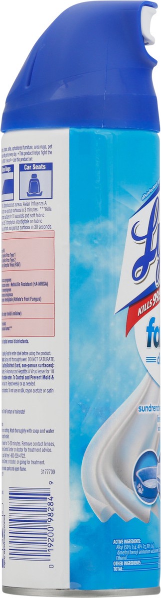 slide 5 of 9, Lysol Sundrenched Linen Scent Fabric Disinfectant 15 oz, 15 oz