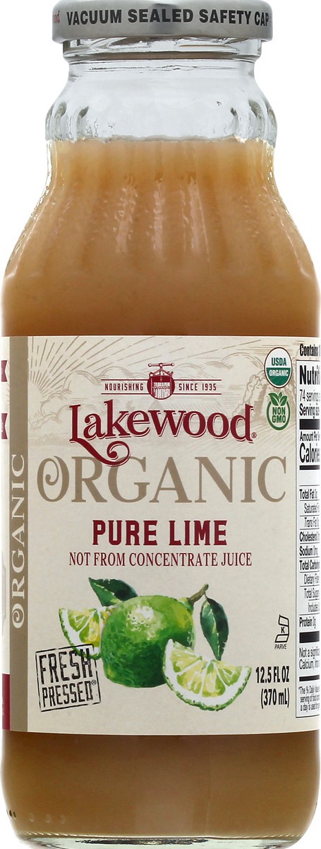slide 12 of 13, Lakewood Pure Lime Juice 12.5 oz, 12.5 fl oz