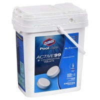 slide 1 of 4, Clorox Pool&Spa Active99 Chlorinating Tablets, 35 lb