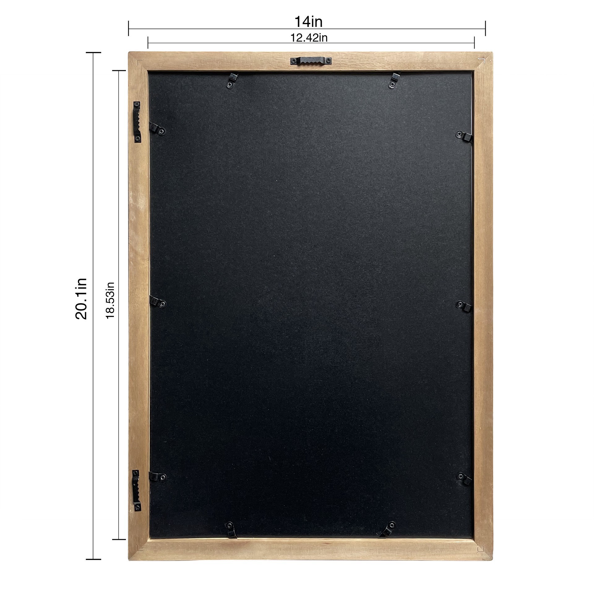 slide 5 of 5, 9 Opening 4" X 6" Black & Brown Collage Frame By Studio Decor, 4 in x 6 in