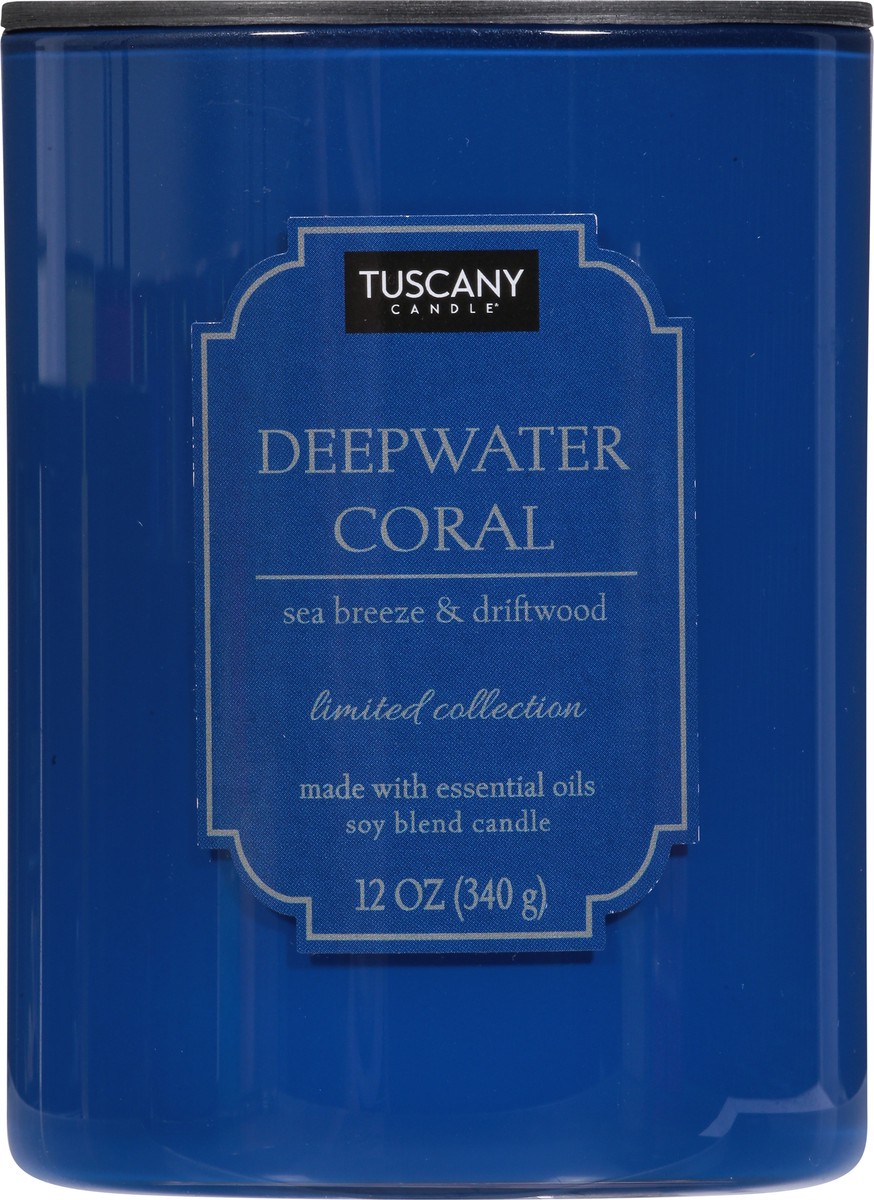 slide 11 of 12, Tuscany Candle Deepwater Coral Candle 1 ea, 1 ct