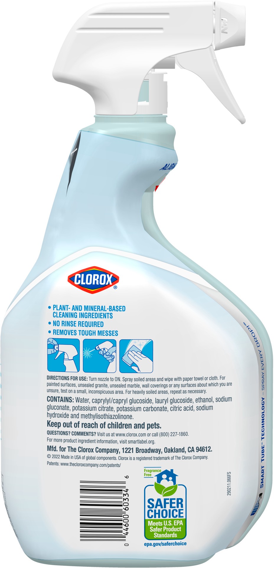 slide 5 of 5, Clorox Free & Clear Multi-Surface Cleaner - 32 fl oz, 32 fl oz