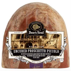 Boar's Head Uncured Prosciutto Piccolo, Custom Sliced