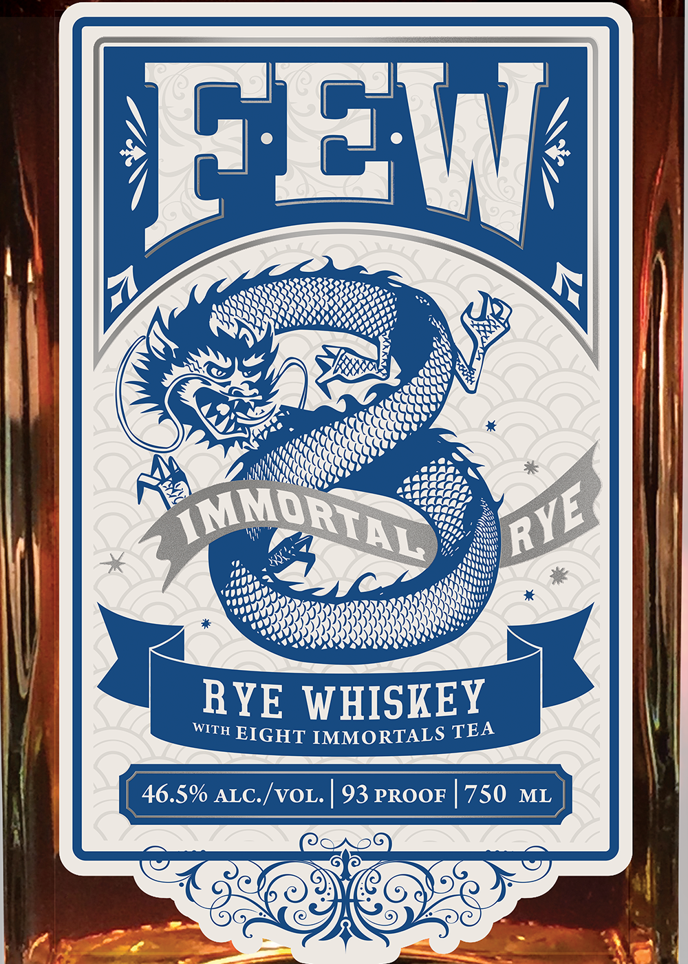 slide 2 of 3, FEW Immortal Rye Whiskey, 750 ml