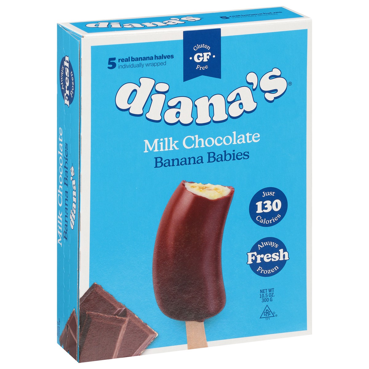 slide 9 of 16, Diana's Milk Chocolate Banana Babies 5 ea, 5 ct