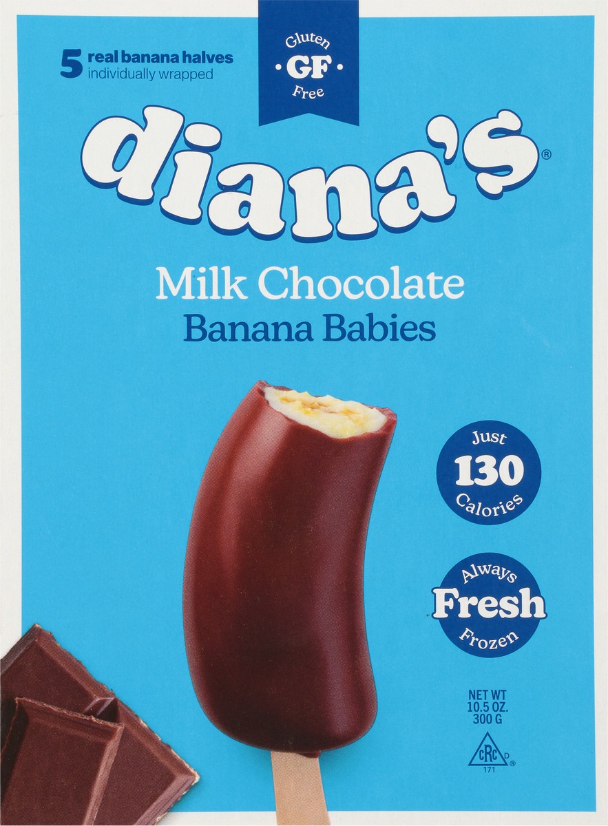 slide 15 of 16, Diana's Milk Chocolate Banana Babies 5 ea, 5 ct