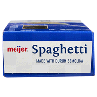 slide 7 of 29, Meijer Spaghetti Pasta, 16 oz