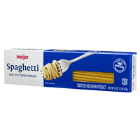 slide 18 of 29, Meijer Spaghetti Pasta, 16 oz