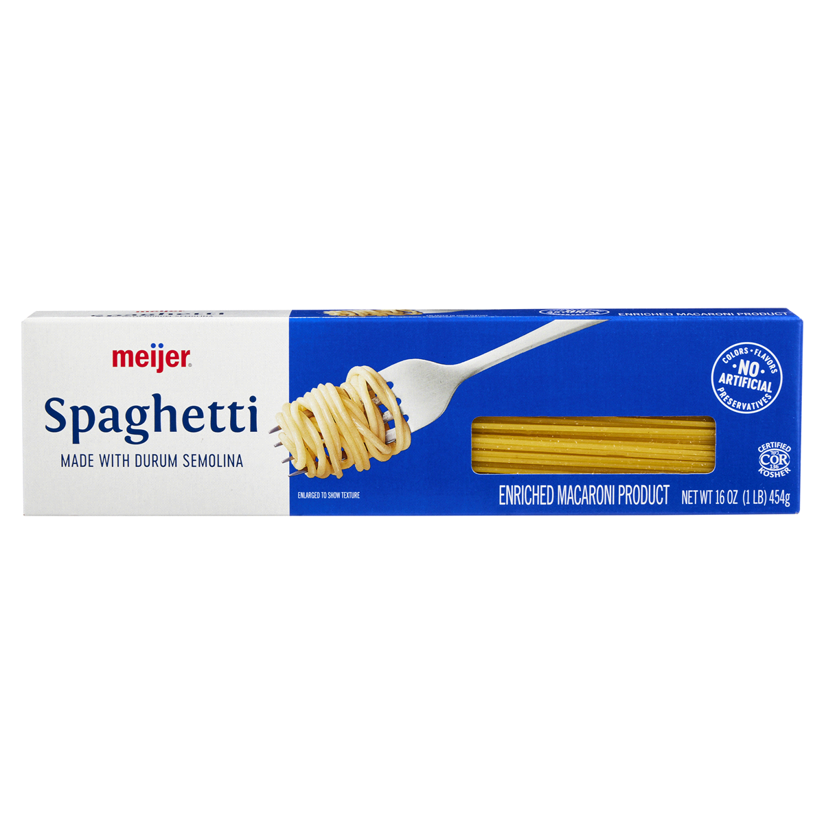 slide 1 of 29, Meijer Spaghetti Pasta, 16 oz