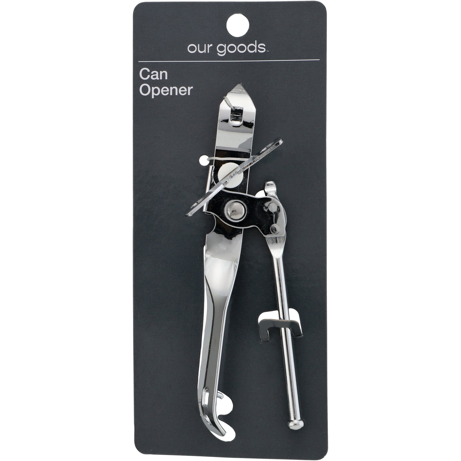 slide 1 of 1, our goods 3 Way Can Opener, 1 ct