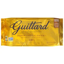 Guittard Semisweet Chocolate Super Cookie Chips 10 oz