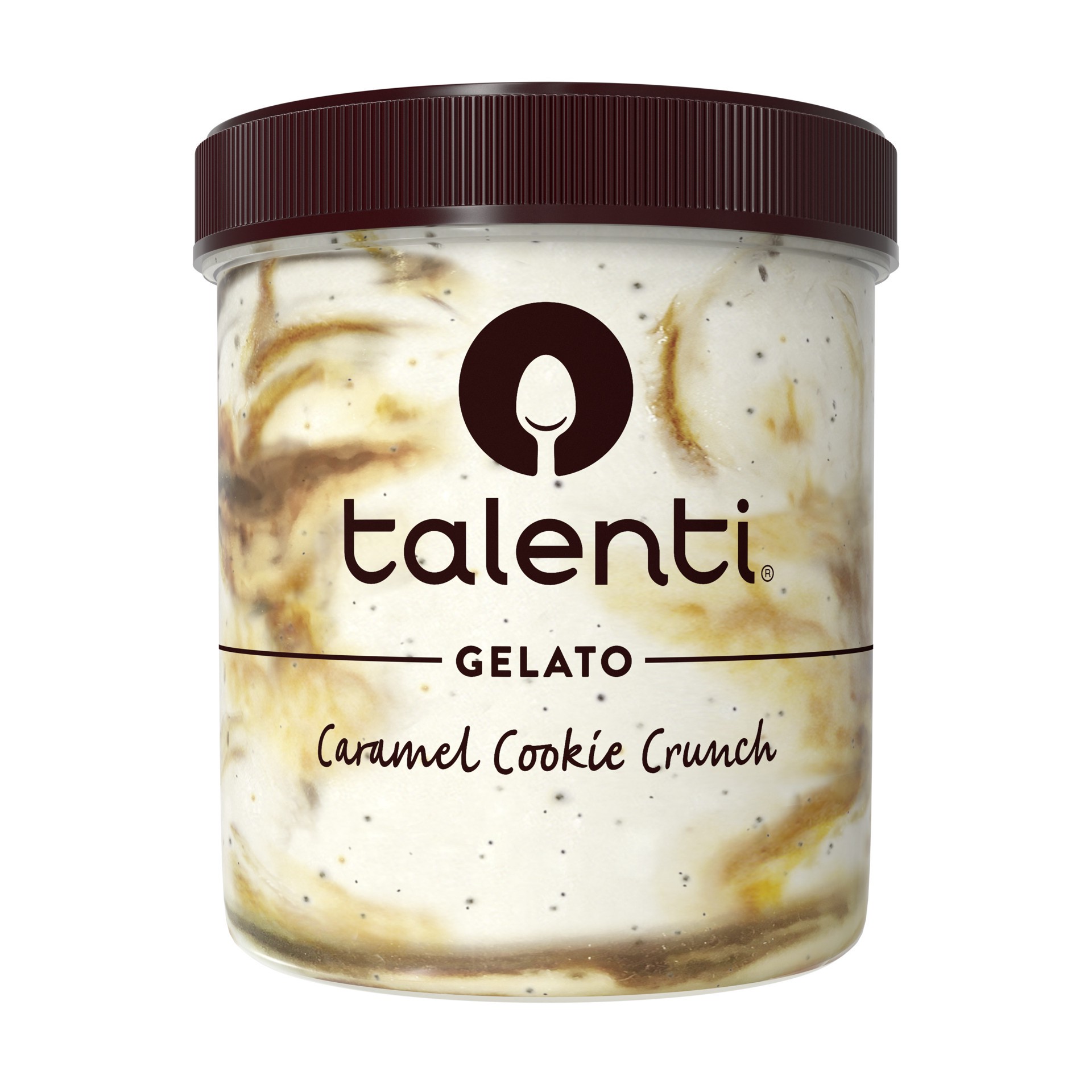 slide 1 of 3, Talenti Gelato Caramel Cookie Crunch, 1 pint, 1 pint