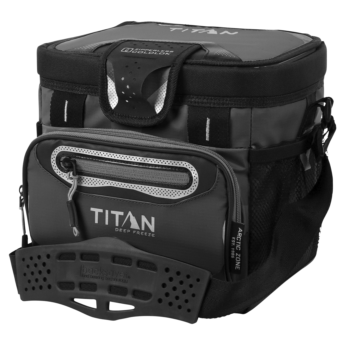 slide 1 of 5, Arctic Zone Az Titan Zpls Cooler Black, 9 ct