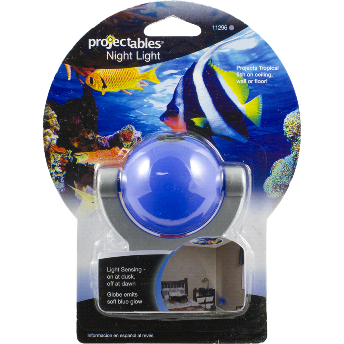 slide 1 of 5, GE Lighting Projectables Night Light Tropical Fish, 1 ct