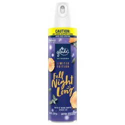 Glade Air Freshener, Aerosol Room Spray, Fall Night Long, 8.3 oz