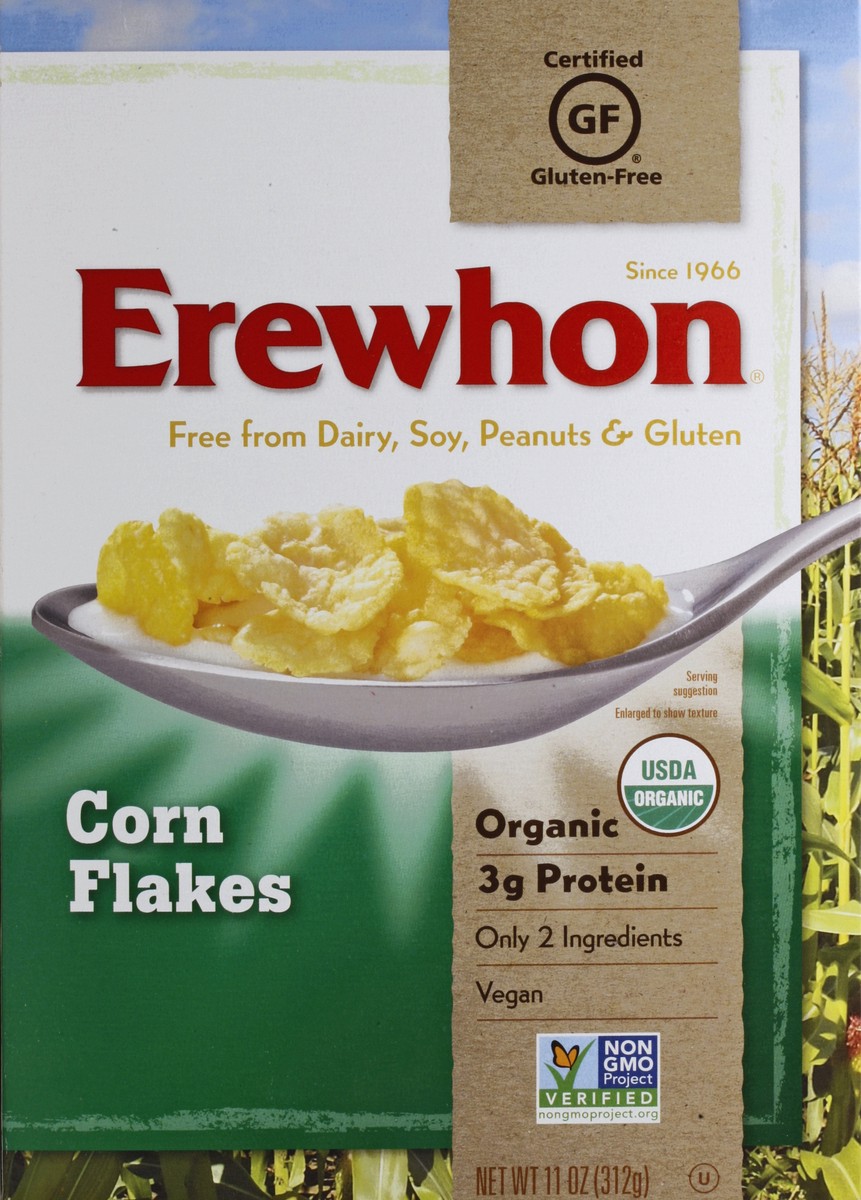 slide 3 of 4, Erewhon Corn Flakes 11 oz, 11 oz