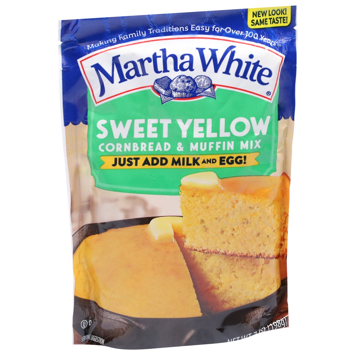 slide 9 of 9, Martha White Sweet Yellow Cornbread & Muffin Mix 7 oz, 7 oz